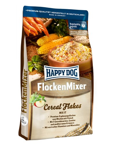 Hundefutter Trockenfutter Happy Dog Flocken Mixer 10kg